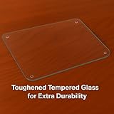 Completely Clear & Flat Float Glass Worktop Saver - by Pearl Glass (60 x 40cm) - Image 8