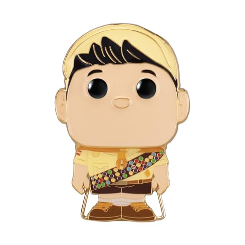 Ya en mundofriki.es: Funko Funko Large Pop! Enamel Pin - Russell - Disney Pixar: UP - Russel Pins de Esmalte- Broche Coleccionable - para Mochilas Y Bolsos - Idea de Regalo- Mercancia Oficial - Movies Fans