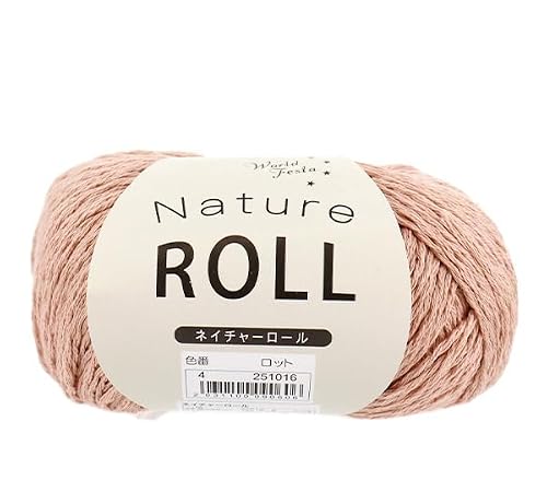 ユザワヤ(Yuzawaya) Nature Roll Yarn, DK Weight, Color 4