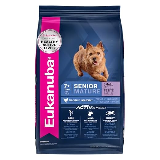 Eukanuba Senior Small Breed Dry Dog Food, 15 lb Bag