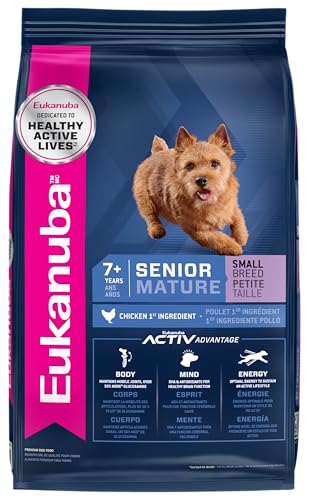 Eukanuba Senior Small Breed Dry Dog Food, 15 lb Bag