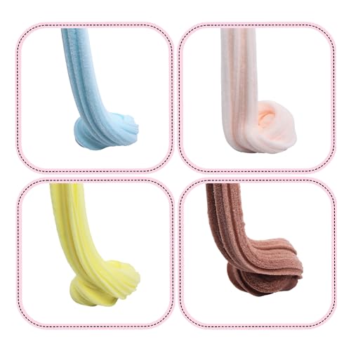 6 Pack Cloud Slime Kit,Birthday Gifts for Kids,Party Favor for Girls & Boys,Non-Sticky,Super Soft Sludge Toy - Thumbnail 4