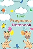  Twin Pregnancy Notebook: Twin pregnancy journal, Pregnancy journal, keepsake pregnancy journal, expect pregnancy journal organizer, first time mom’s ... handbook, pregnancy countdown journal