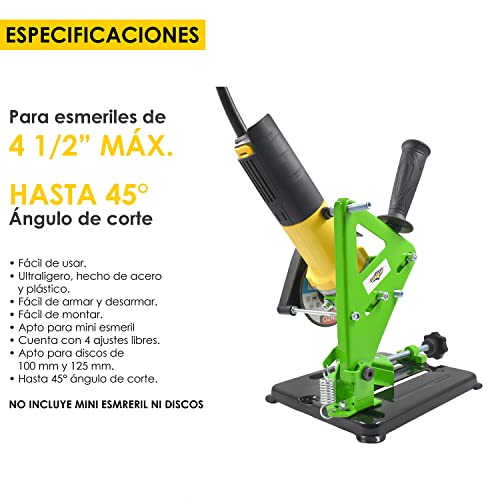 Encuentra la mejor selección de Soporte para esmeril que puedes comprar esta semana. 21 Imagen adicional