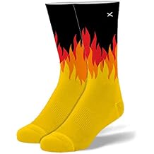 Odd Sox - Graphic Novelty Funny Cool Crew Socks | Original Design. Soft Cotton Blend. Soft & Breathable. A fun surprise for fun sock fans.