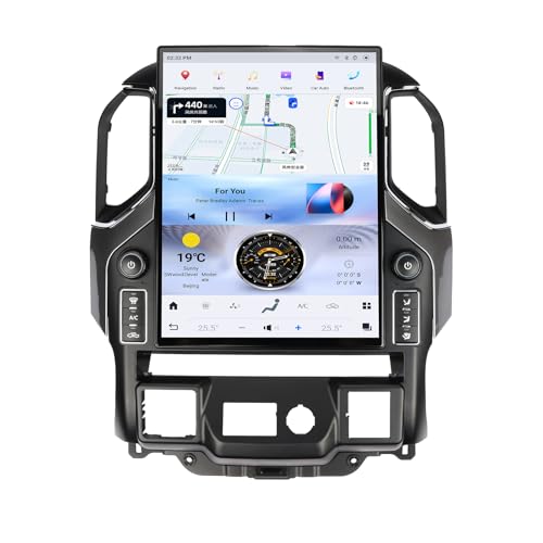 ZWNAV 15.6 Inch Car Radio for Chevrolet Silverado GMC Sierra 2019-2023 Android 13 IPS 2K Touch Screen PS Navigation Video Player,Support Carplay, Retain The Original Car System (8-128GB carplay)
