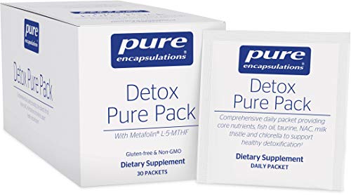 Pure Encapsulations - Detox Pure Pack - Daily Packet with Metafolin L-5-MTHF - 30 Packets
