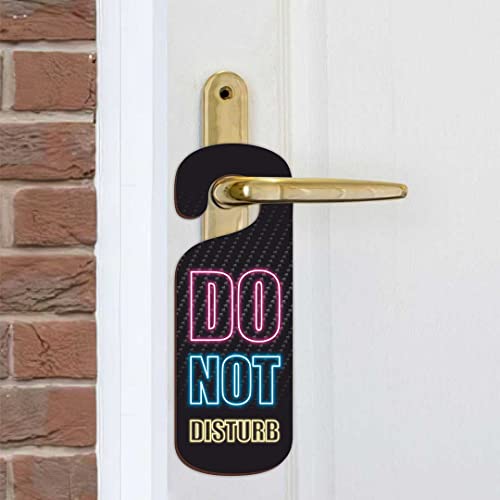 Image of CVANU Do Not Disturb Wooden Door Sign Hanger Size(24cm x 8.5cm) cv75