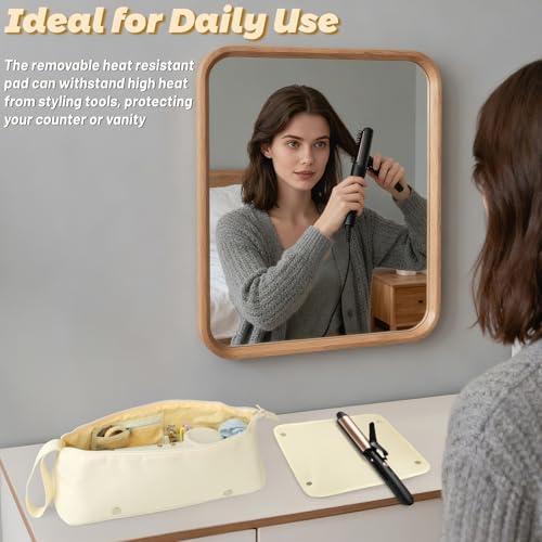 Bolsa organizadora para herramientas de cabello portátil miniatura 4