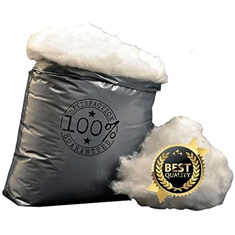 Hollowfibre Filling Pillows Cushion Pads Toys Stuffing Teddy Bear 100% Polyester High Grade Filling - 4 Kilo Kg Cover
