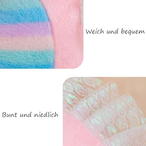Uixxducc Seepferdchen Kuscheltier Plüschtier Stofftier, Weiches Kissen Geschenk für Kinder/Erwachsene (Grün, 50CM)