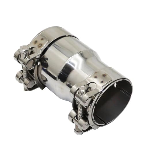 Tuyau d'échappement droit adaptateur universel inox réducteur 48-54