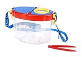 Kinder Insekten Beobachtungsbox Lupe Insekten Sammelbox 6X Lupendose Becherlupe Insektenbetrachter Vergrößerungsbox mit Deckel, Luftlöcher,Lupebecher Kinder Lernen Spielzeug Outdoor Exploration Tool