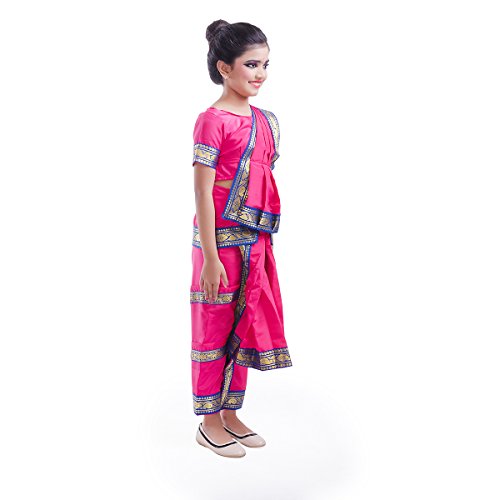 Image of Fancydresswale Bharatnatyam Dance Dress for Girls