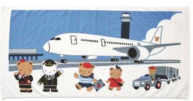 Amazon.co.jp: 匿名 ファミリア×JAL タオルケット 国内線機内販売 日本