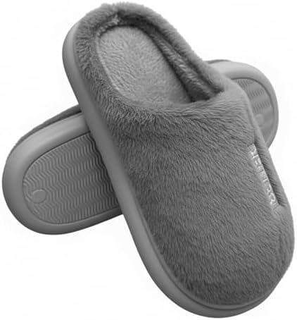 Pantufa De Inverno Unissex – Chinelo De Feltro Com Forro De Pelin...