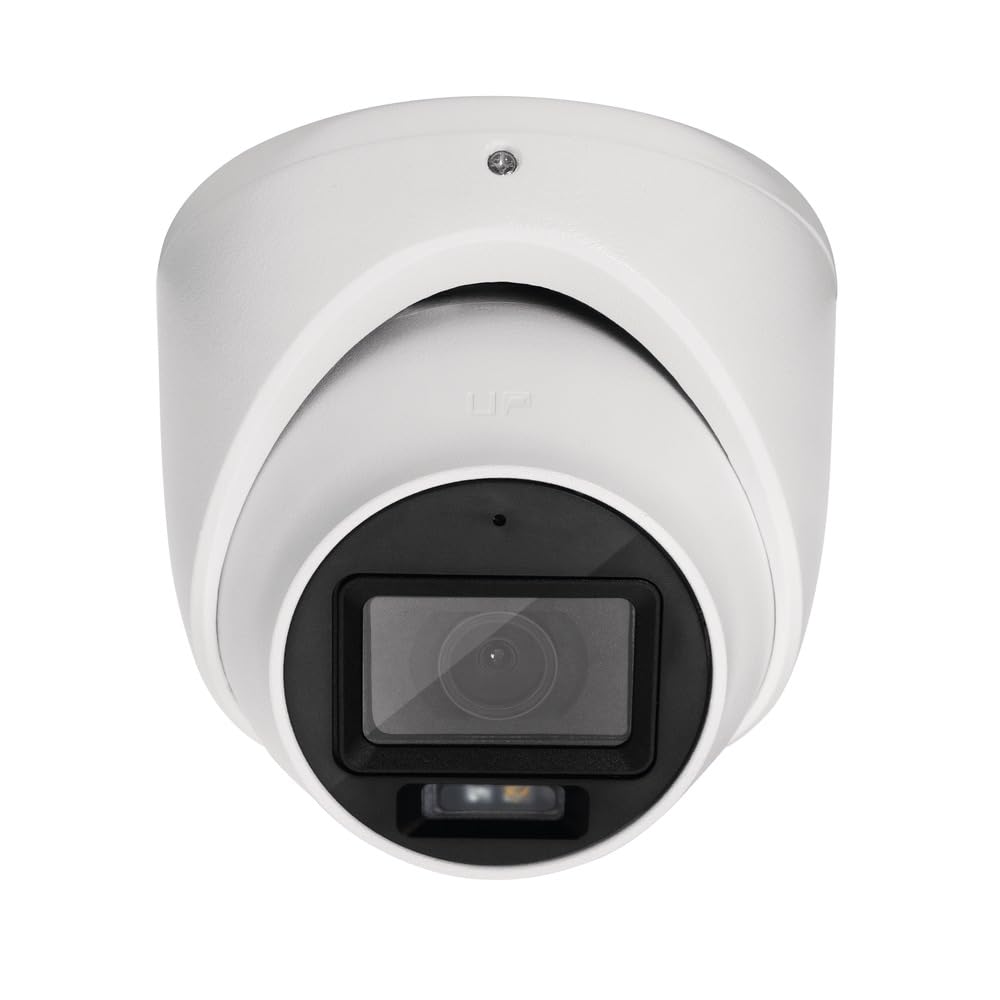 ABUS Videoüberwachung Set 8-Kanal – 4X Mini-Dome Kameras + Hybridrekorder mit 1TB HDD – Analog HD, Bewegungserkennung, Nachtsicht, App-Zugriff, inkl. Kabel & Netzteile, TVVR33843D