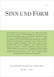 Sinn und Form 3/2017 (Sinn und Form: Beiträge zur Literatur) - Heinz Schlaffer Mitwirkende: Felix Hartlaub, Kornelia Koepsell, Hans Krieger, Zsófia Bán, Jan Wagner, Emanuel Maeß, Rolf Hochhuth, Achim Engelberg, Hans Georg Bulla, Friedrich Dieckmann, Wassil Tschaprasow, Friedrich Christian Delius, Hans Christoph Buch, Ilya Kaminsky, László F. Földényi, Sigrid Damm, Burkhard Spinnen, Alexander Estis, Elke Heinemann, Sabrina Habel 