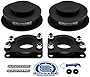 Supreme Suspensions - Full Lift Kit for 2002-2007 Jeep Liberty KJ 2.5' Front Strut Spacers + 2' Rear Spring Spacers High-Strength Carbon Steel Lift Kit 2WD 4WD PRO KIT
