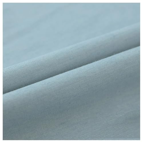 Tissu denim bleu au mètre laize 150cm vêtement robe bricolage artisanal 5,8m