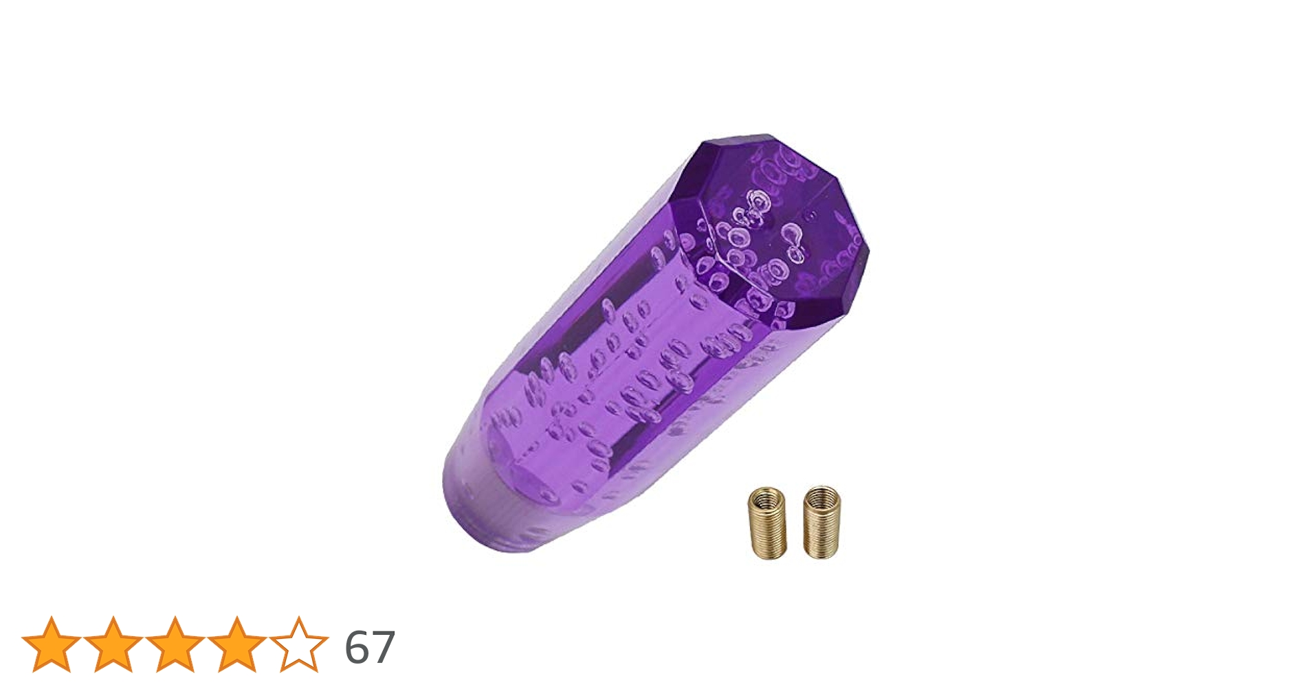 Amazon.co.jp: BRAKE クリスタルシフトノブ バブル シフトノブ