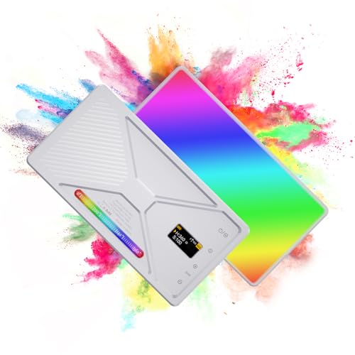Luz de fotografía LED RGB para eliminar sombras en vídeos con DSLR 3