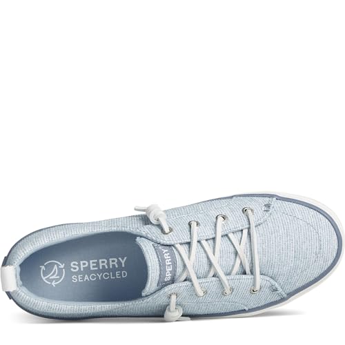 Image of Sperry Women's Crest Boat Smocked Hemp Sneaker