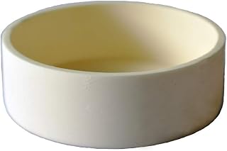 99.3% Alumina Crucible Al2O3 Aluminum Oxide Assay Crucible for Lab laboratory 120ML 90MMx35MM (90x35MM 120ML)
