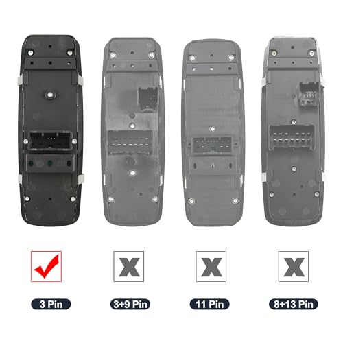 Interrupteur de vitre électrique robuste 68234092AC pour Chrysler Voyager
