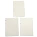 A5 Refills Grid,VASCHY 135 Sheet/270Page A5 6-Holes Acid Free 100GSM Refill Paper for Journal Refillable Notebooks Diaries