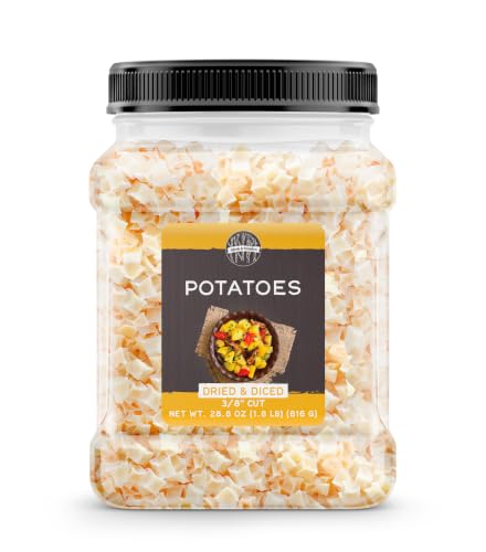 Birch & Meadow Dried & Diced Potatoes 1.8 lb Food Storage Soups & Stews