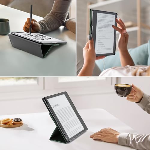 Image of CoBak Case for E-Reader - All New PU Leather Cover with Auto Sleep Wake Feature for Tablet Reader 10.2 inch 2022 & 2024 Released with Pen Holder (not Compatible with Remarkable)
