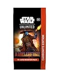 Asmodee Star Wars: Unlimited TCG A Lawless Time Carbonite Booster Pack - Premium Variant Cards & Exclusive Prestige Cards, Ages 12+, 2+ Players, 20 Minute Playtime