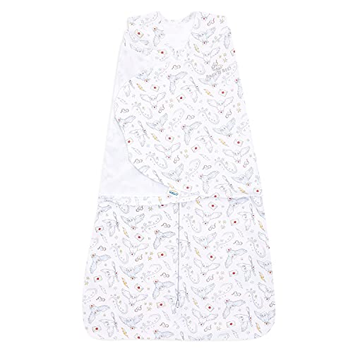 Image of HALO 100% Cotton Sleepsack Swaddle, 3-Way Adjustable Wearable Blanket, TOG 1.5