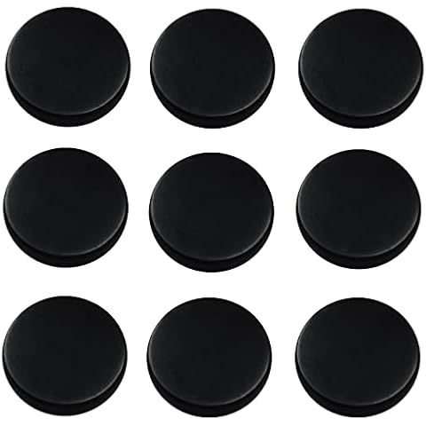 Shungite World 9 pcs Authentic Shungite Stickers Polished 20 mm / 0.78" Genuine Healing Energy Stone Protection Plate for Cell Phone Case Tablet Laptop Computer Noble Gemstone Protector Crystal Cover