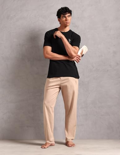 Image of U.S. Polo ASSN. Mens OEE12 Comfort Fit Pure Cotton Lounge T-Shirt