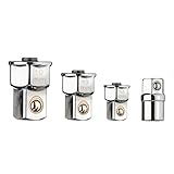 GEDORE R47001004 red Vierkant-Antriebsadapter-Satz für Ringratschenschlüssel, 4-teilig