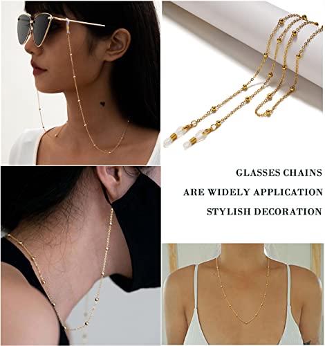 Ejoqson Glasses Strap Beaded Eyeglass Chains Eye Glass Holders Necklaces String Women Eyewear Retainer Chain Elegant Lanyard #TOP2