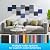 12 Pack Self-Adhesive Sound Proof Foam Panels for Walls 12"x12"x0.4" Fabric
