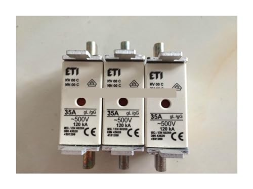 Fusible NH00C NV00C 10A haute performance avec un pouvoir de coupure industriel de 120 kA