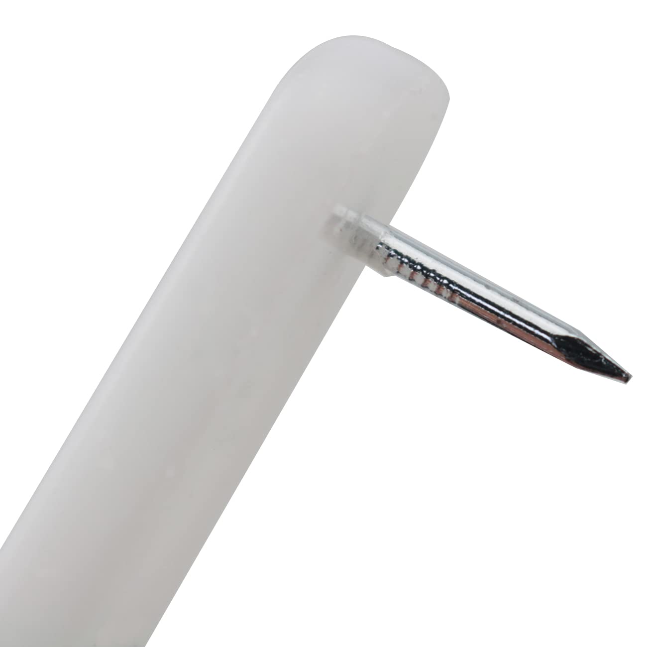 50pcs Chair Slider Plastic Head 2 Pins Nail on Furniture Sliders Chair Leg Floor Protectors Cabinet Fasteners for — view 4