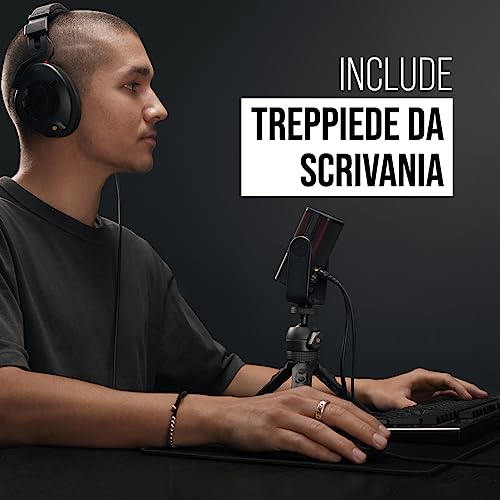 XCM-50 Microfono a condensatore USB professionale X XCM-50 e soluzione di missaggio virtuale per streamer e giocatori - Microfono streaming - Immagine 3