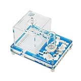 Kit Educativo de Hormigas Anthouse con Reina Incluida – Hormiguero Acrílico Profesional 10 x 12x 1,3 cm para Niños y Principiantes | Granja de Hormigas para Observación y Aprendizaje (Azul)