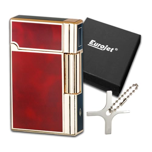 Design Feuerzeug | Farbe: Braun Gold | Stand Flamme | Reibrad | Set Edles Desgin Gas Marken Feuerzeug + Coumo Justier Werkzeug | Geschenkverpackung Design Feuerzeug | Farbe: Braun Gold | Stand Flamme | Reibrad | Set Edles Desgin Gas Marken Feuerzeug + Coumo Justier Werkzeug | Geschenkverpackung