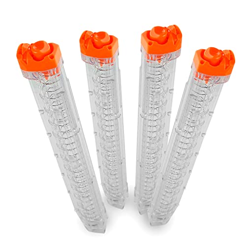 EKIND 4-Pack 12-Round Balls Magazine Clips for Nerf...