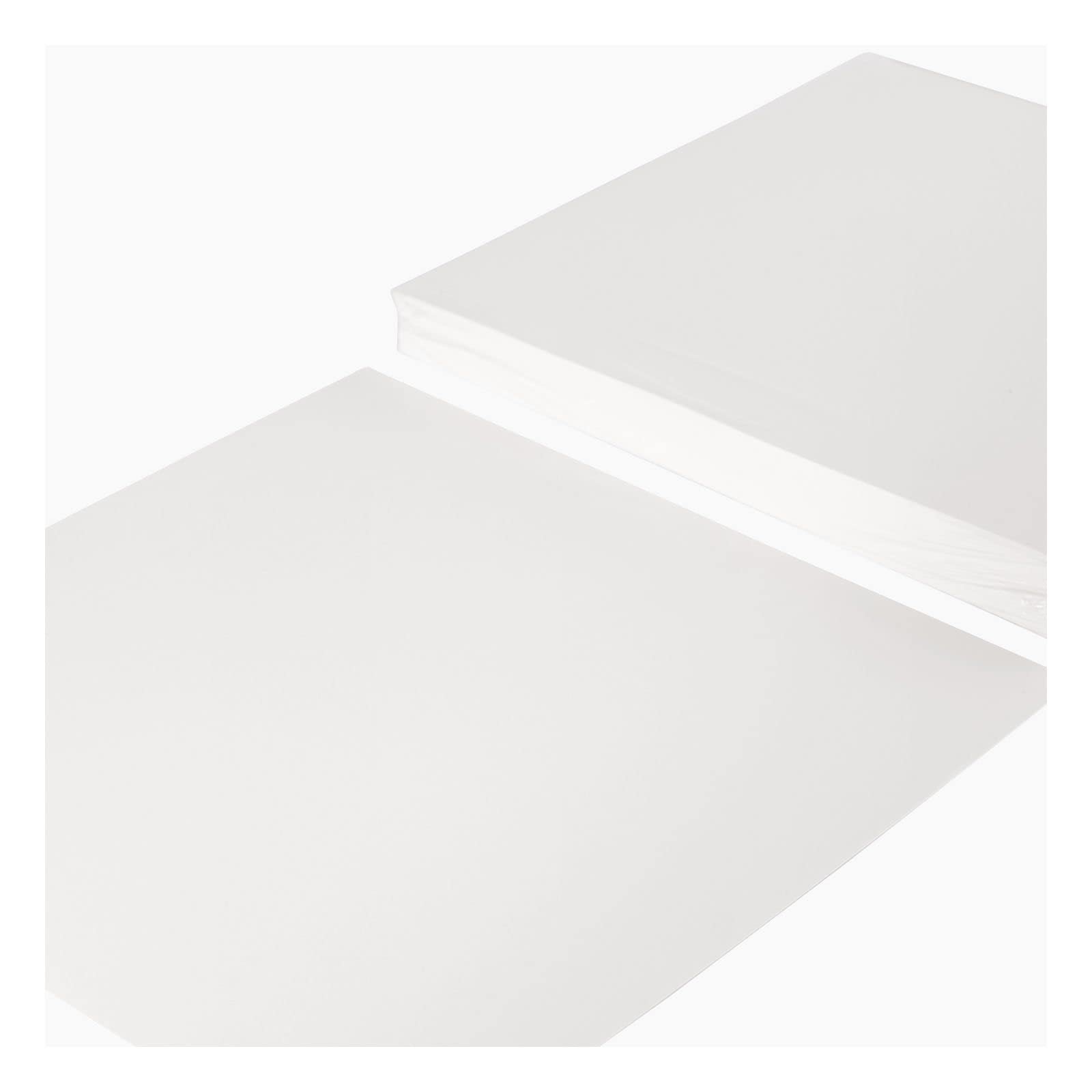 Vaessen Creative Florence Cardstock papier, Off White, 216 g/m², kwadratowy, 30,5 x 30,5 cm, 100 sztuk, gładki, do scrapbookingu, produkcji kartek, wytłaczania i innych prac ręcznych