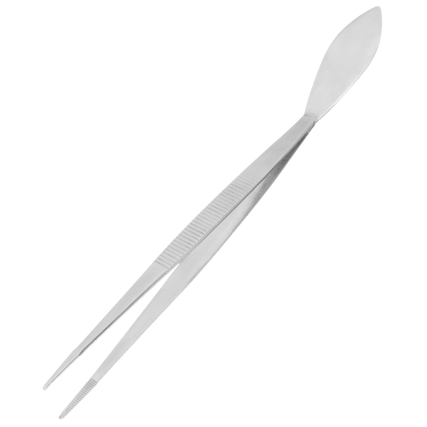 Toyvian Stainless Steel Bonsai Tweezer and Scraper Tool Set 1 Piece Precision Gardening Tool for Bonsai Trees Succulents and Moss Care