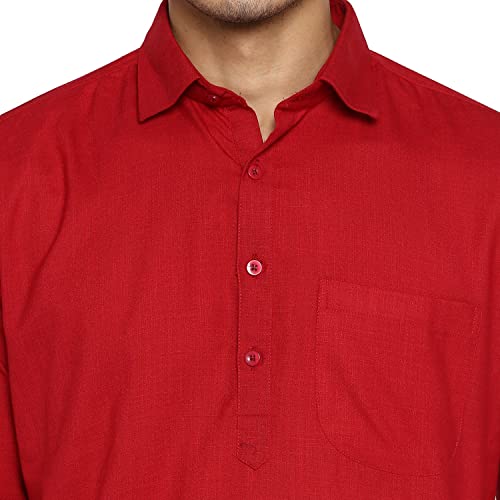 Image of Royal Kurta Men's Cotton Pathani Suit