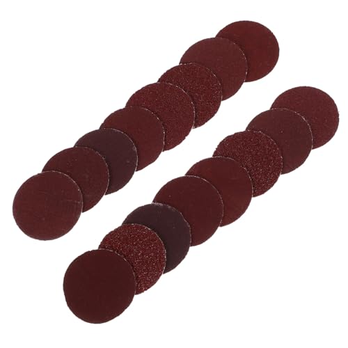 Holibanna Angle Sanding Discs 160pcs Sanding Paper for Metal Self-Adhesive Polishing Discs Efficient Deburring DIY