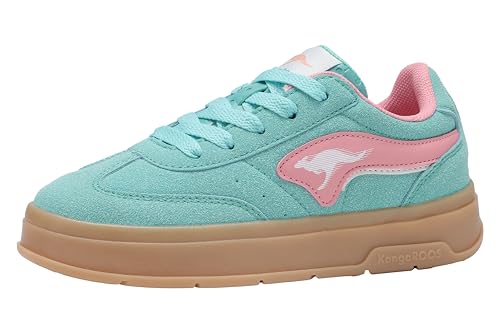 KangaROOS Mädchen K-gk Meenie Sneaker, Ocean Rose, 37 EU